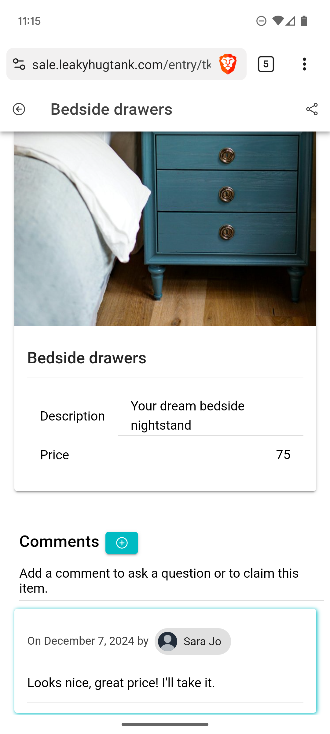 Sale App Screenshot 2